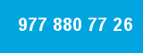 977 880 77 26 977 880 77 26